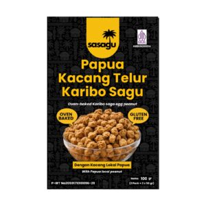 gluten free papua double choco cookies sagu