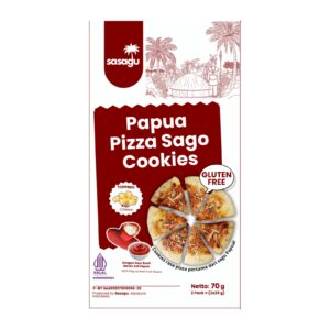 gluten free papua double choco cookies sagu