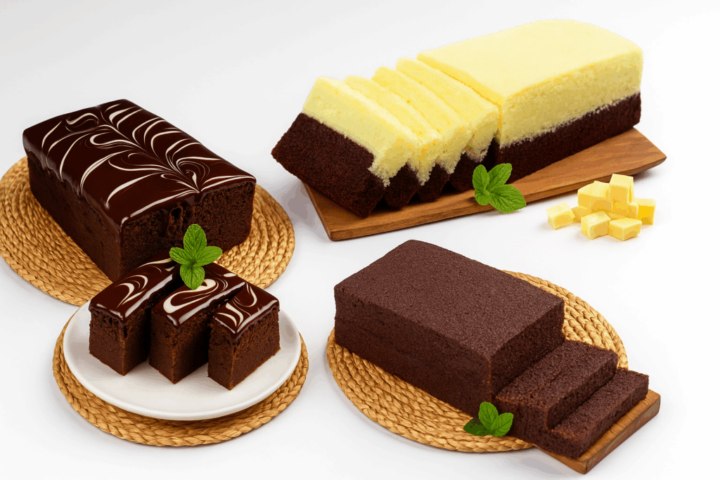 brownies sagu 3 rasa